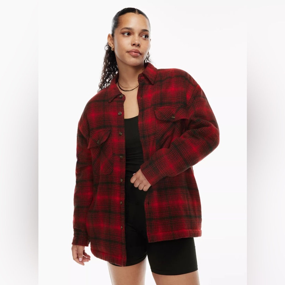 Tna Prospect Sherpa-Lined Shirt Jacket NWT